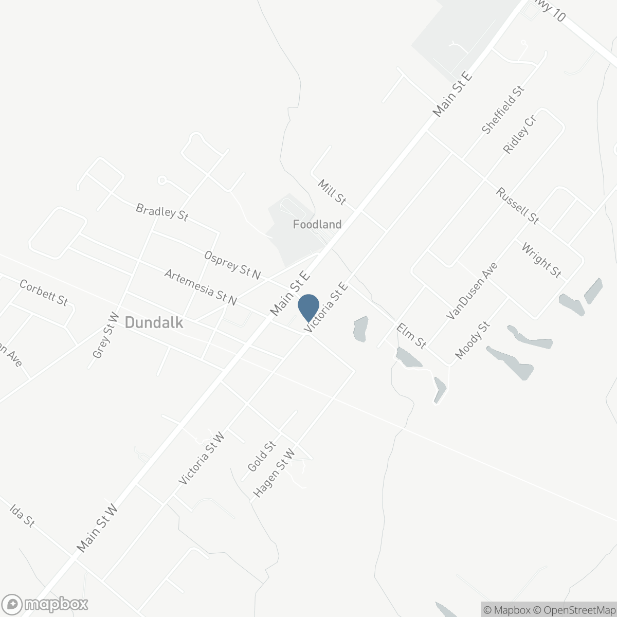 71 OSPREY STREET S, Dundalk, Ontario N0C 1B0